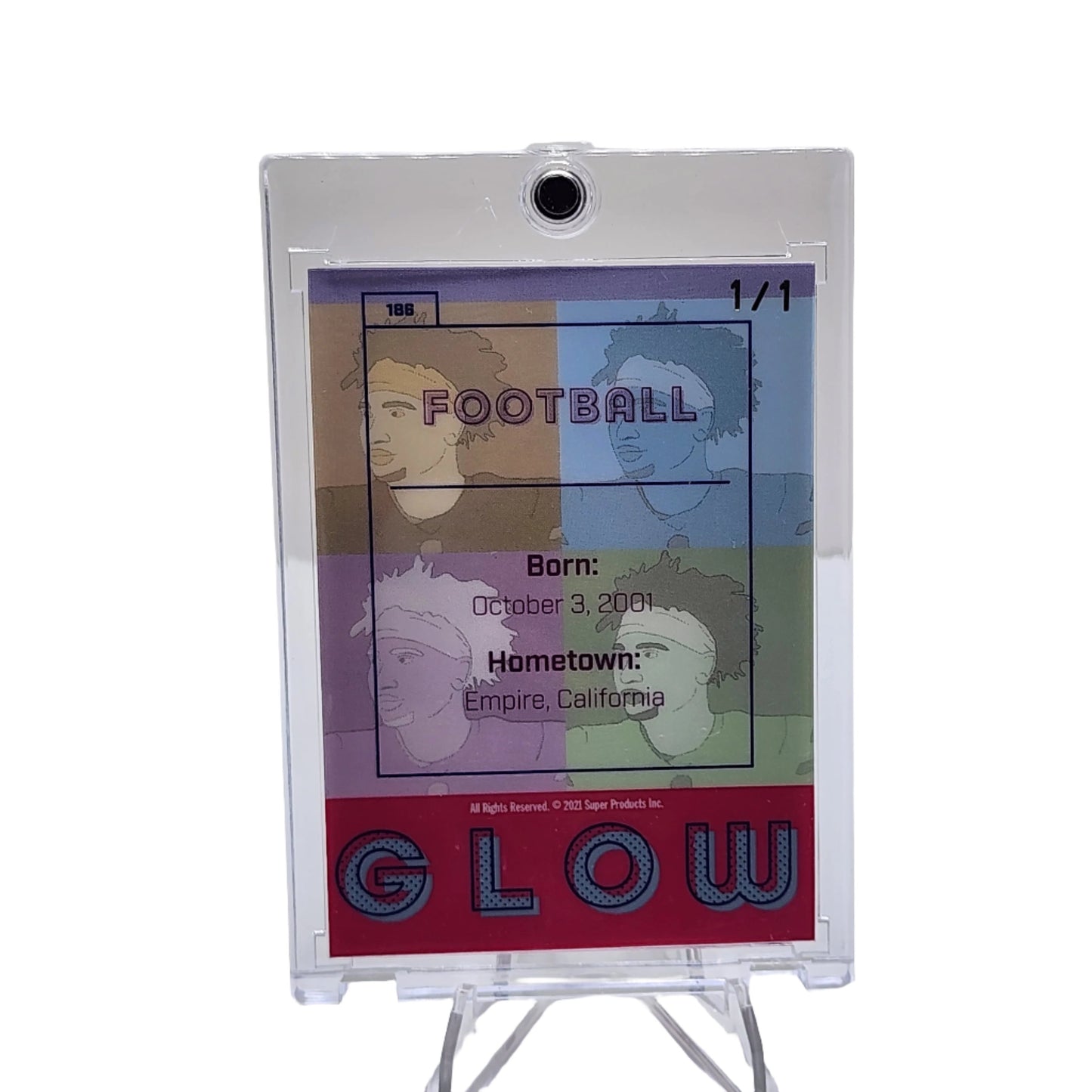 2021 Super Glow Pink Disco CJ Stroud 1/1