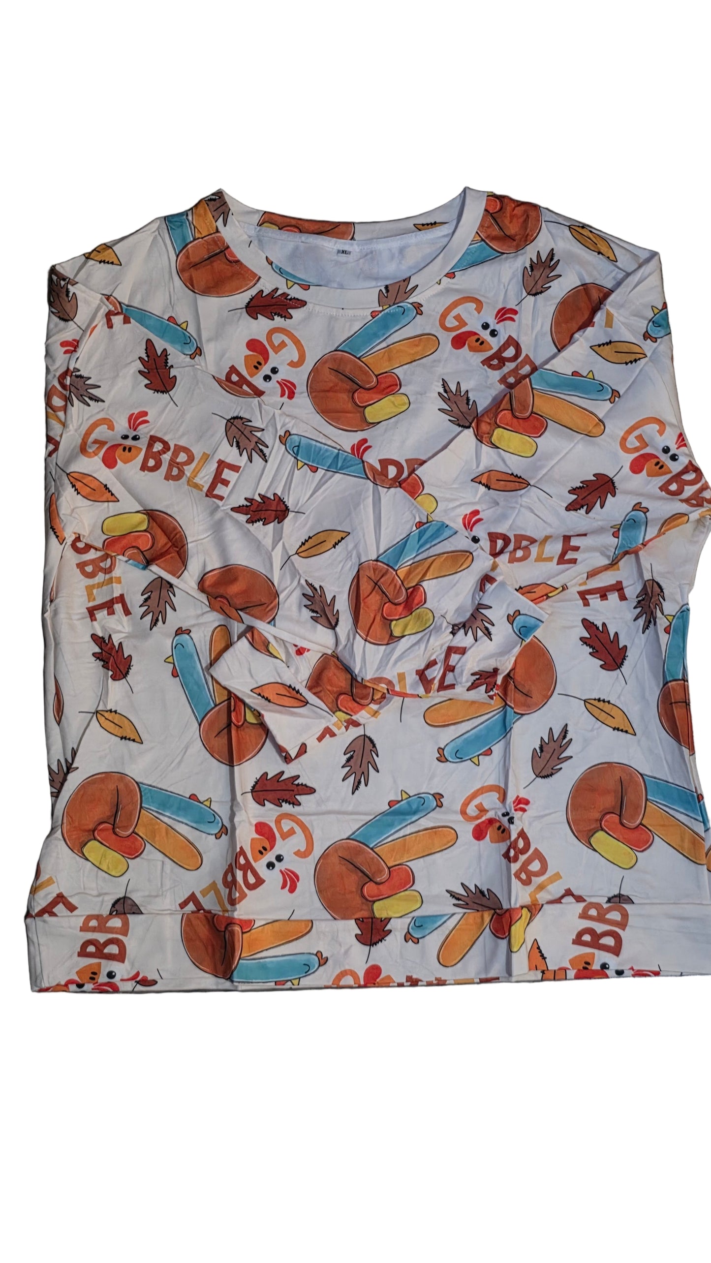Turkey Long Sleeve Shirt Women Size XL
