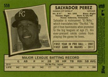 2020 Topps Heritage #559 Salvador Perez Kansas City Royals