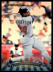 1998 Donruss Collections Donruss #PC 118 Rickey Henderson Prized Collections