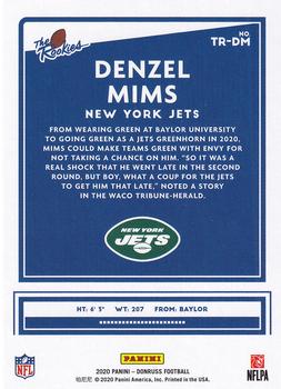 2020 Donruss Optic The Rookies Denzel Mims RC #TR-DM
