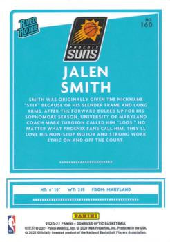 2020-21 Donruss Optic Pulsar Rated Rookies Jalen Smith #160 Phoenix Suns