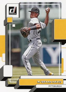 2022 Panini Donruss Ke'Bryan Hayes #196 Pittsburgh Pirates