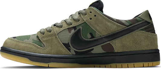 Nike SB Zoom Dunk Low Pro Camouflage Size 8.5M / 10W