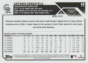 2023 Topps Antonio Senzatela #99 Colorado Rockies