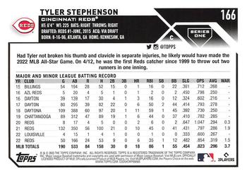 2023 Topps Tyler Stephenson #166 Cincinnati Reds