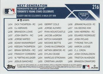 2023 Topps Vladimir Guerrero Jr. Combo Cards #216 Toronto Blue Jays