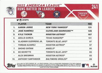 2023 Topps (Aaron Judge / José Ramírez / Kyle Tucker) League Leaders #241