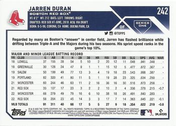 2023 Topps Jarren Duran Future Stars #242 Boston Red Sox