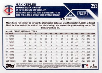 2023 Topps Max Kepler #253 Minnesota Twins