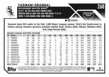 2023 Topps Yasmani Grandal #268 Chicago White Sox