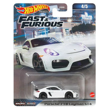 Load image into Gallery viewer, 2023 Hot Wheels Fast & Furious Premium Set of 5, 1/64 Diecast Model Cars HNW46-956A