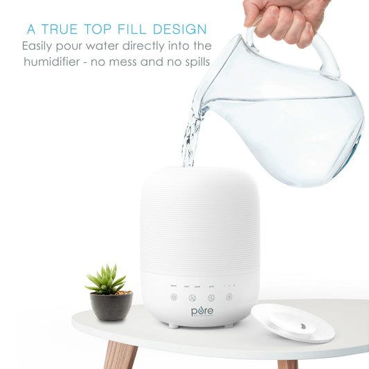 Pure Enrichment Hume Sense Top Fill Humidifier - Set of 2 (Open Box)