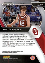 将图片加载到图库查看器,2021 Panini Prizm Draft Pick Green #49 Austin Reaves - Oklahoma Sooners