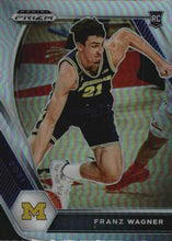 将图片加载到图库查看器,2021 Panini Prizm Franz Wagner Rookie Flashback Silver Prizms #9 Michigan Wolverines