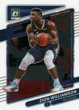将图片加载到图库查看器,2021-22 Panini Donruss Optic Zion Williamson #95 New Orleans Pelicans