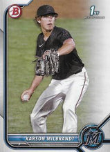 تحميل الصورة إلى عارض المعرض، 2022 Bowman Draft Baseball Cards #BD51-BD100 - Choose Yours