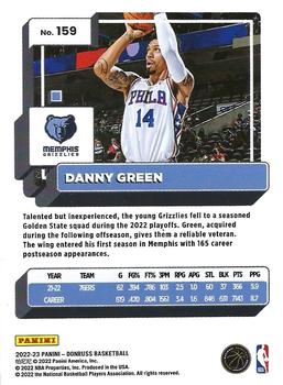 2022-23 Panini Donruss Danny Green #159 Memphis Grizzlies