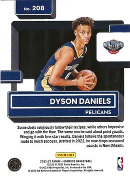 2022-23 Panini Donruss Dyson Daniels Rookie 208 New Orleans Pelicans