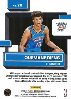 2022-23 Panini Donruss Ousmane Dieng Rookie 211 Oklahoma City Thunder
