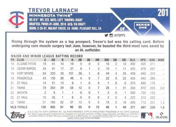 2023 Topps Holo Refractor Trevor Larnach #201 Minnesota Twins