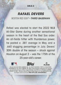 2023 Topps Stars of MLB Rafael Devers #SMLB-4 Boston Red Sox