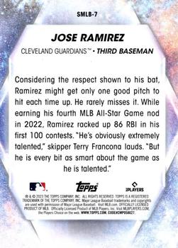 2023 Topps Stars of MLB Jose Ramirez #SMLB-7 Cleveland Guardians