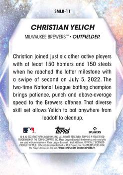 2023 Topps Stars of MLB Christian Yelich #SMLB-11 Milwaukee Brewers