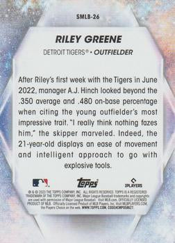 2023 Topps Stars of MLB Riley Greene #SMLB-26 Detroit Tigers