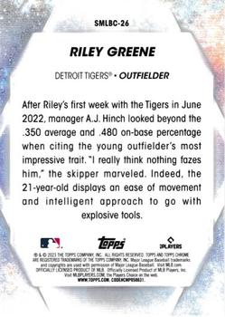 2023 Topps CHROME STARS OF MLB Riley Greene #SMLBC-26 Detroit Tigers