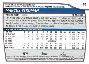 2023 Topps Big League Marcus Stroman #55 Chicago Cubs