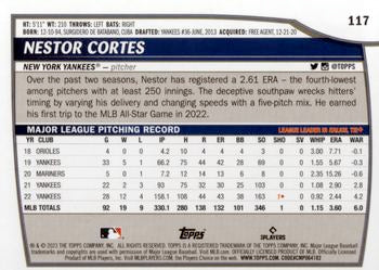 2023 Topps Big League Nestor Cortes #117 New York Yankees