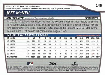 2023 Topps Big League Jeff McNeil #145 New York Mets