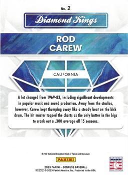 2023 Panini Diamond Kings Rod Carew #2 California Angels