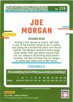 2023 Panini Donruss Joe Morgan #219 Cincinnati Reds