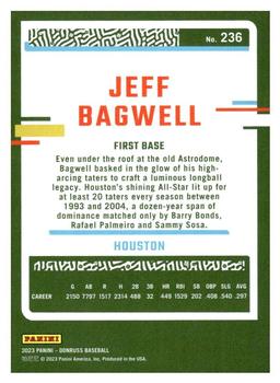 2023 Panini Donruss Jeff Bagwell #236 Houston Astros