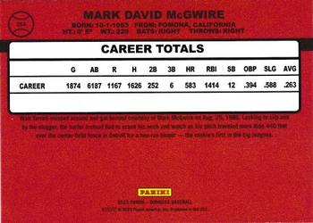 2023 Panini Donruss Retro 1990 Mark McGwire #264 Oakland A's