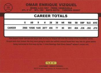 2023 Panini Donruss Retro 1990 Omar Vizquel #269 Cleveland Indians