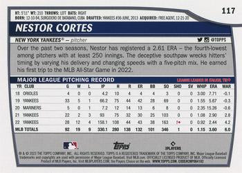 2023 Topps Big League Electric Orange Nestor Cortes #117 New York Yankees