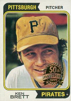 2023 Topps Heritage 50th Anniversary Buybacks #237 Ken Brett Pittsburgh Pirates