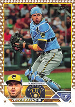 将图片加载到图库查看器,2023 Topps Gold Star Baseball Cards #358-407 Choose Yours