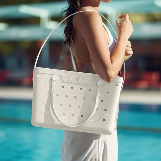 Beachcomber Beach Bag - White