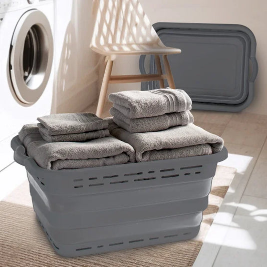 Pop N’ Load Collapsible Laundry Basket 2-pack
