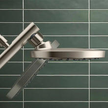 تحميل الصورة إلى عارض المعرض، Kohler HydroRail 3-in-1 Multifunction Showerhead and Column Kit Brush Nickel