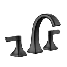 将图片加载到图库查看器,Kohler Riverly Widespread Bathroom Sink Faucet Matte Black