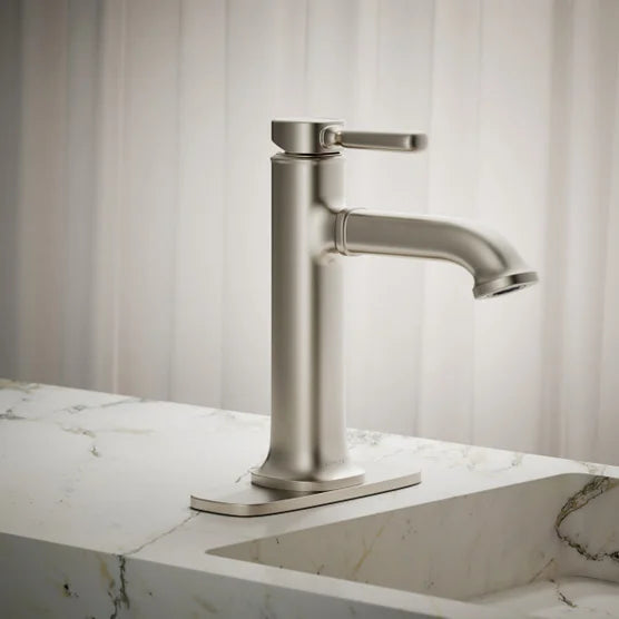 Kohler Terzet Single-handle Bathroom Faucet Brushed Nickel