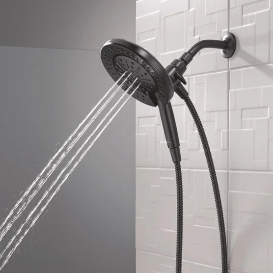 Delta 6-setting In2ition Hand Shower With ProClean Matted Black - Open Box