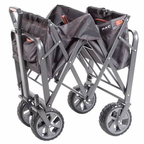 Mac Sports XL Folding Wagon with Brakes