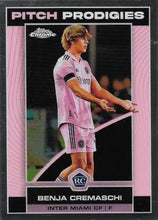 تحميل الصورة إلى عارض المعرض، 2023 Topps Chrome MLS #173 - Benja Cremaschi PP, RC - Inter Miami CF
