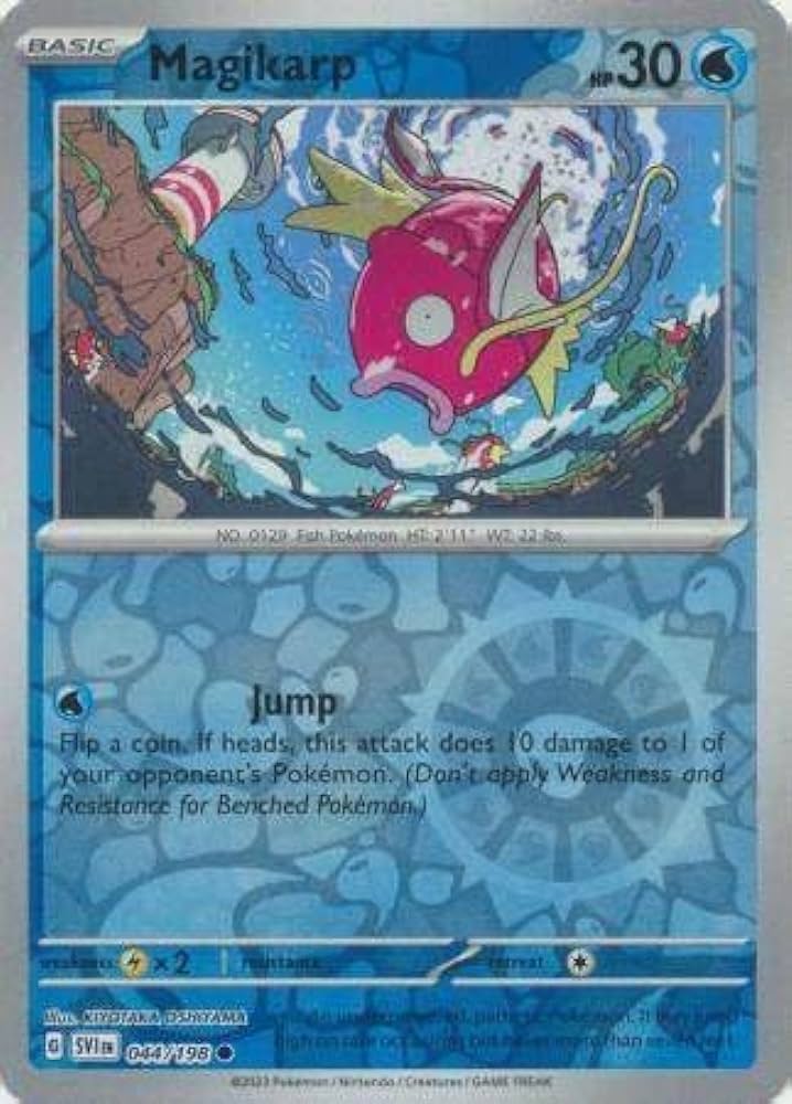 Scarlet and Violet Scarlet & Violet Reverse Holo 044 Magikarp